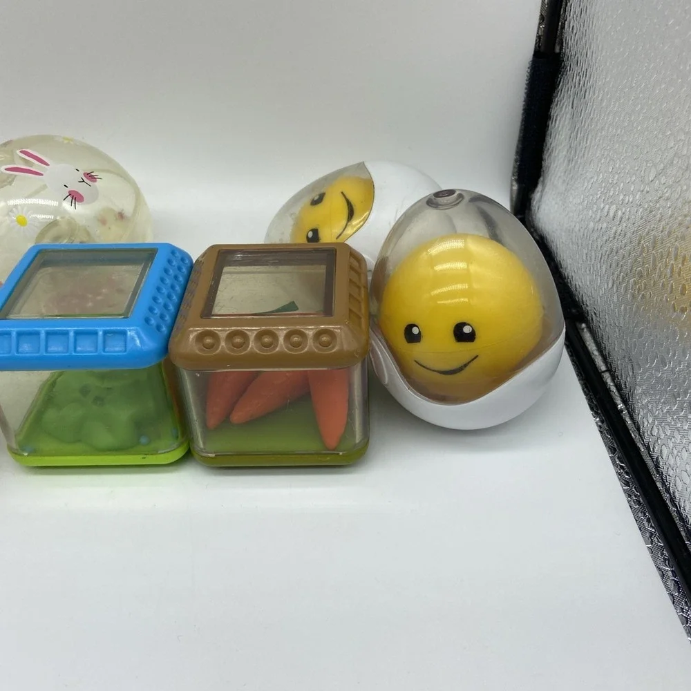 Minnie Mouse Rolling Balls Weebles FP Laugh Learn Eggs #1 Peek A Boo Blocks